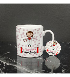 Biyolog Kupa Bardak ve Anahtarlık Set 001