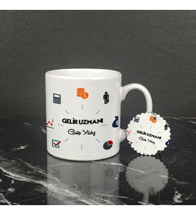 Gelir Uzmanı Kupa Bardak ve Anahtarlık Set