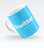 BK Gift Kişiye Özel Twitter Beyaz Kupa Bardak  1