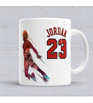 Air Jordan Number23 Kupa Bardak Porselen