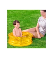 Bestway Şişme Bebek Havuzu Şeffaf Sarı 64 CM x 25 CM Bestway 51112