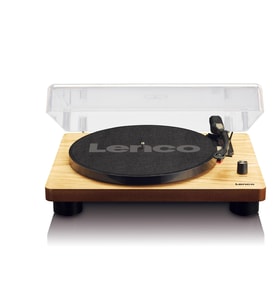 Lenco LS-50 WD Ahşap Hoparlörlü USBli MP3e Kayıt Özellikli Pikap Plak Çalar