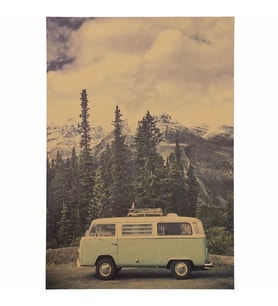 VOLKSWAGEN T1 MİNİBÜS VOSVOS RETRO KRAFT POSTER AF027