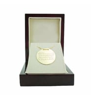 Dua Plaka Kolye Felak 3,50 Gram 14 Ayar Altın (Sarı)