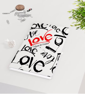 BK Gift Kişiye Özel Sevgililer Günü Beyaz Defter-70