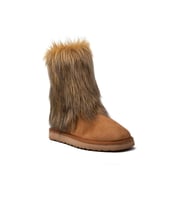 ADA TREND Kadın Taba Tüylü Ugg Tarzı Orta Bot