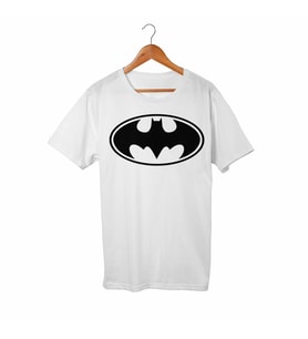 Batman Çocuk Beyaz Tişört