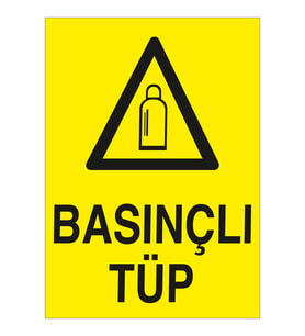 MIGNATIS - Basınçlı Tüp Deposu Levhası - Sac Malzeme 25x35cm