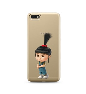 Agnes Tasarımlı Süper Şeffaf Silikon Telefon Kılıfı Huawei Honor 7s-Y5 (2018)