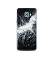 Gökdelen Tasarım Süper Şeffaf Silikon Telefon Kılıfı Samsung C5 Pro  