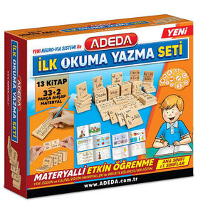 Adeda İlk Okuma Yazma Seti