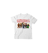 Roblox Çocuk Beyaz Tişört