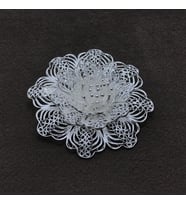 Buket Tasarım Elişçiliği Telkari Gümüş Broş (Yaka İğnesi)