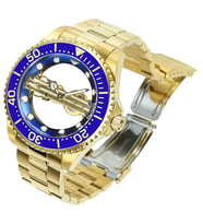 Invicta Pro Diver Ghost Transparent Erkek Kol Saati 24695 (Altın)