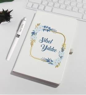 Kişiye Özel Defter Kalem Set 93126