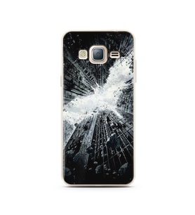 Gökdelen Tasarım Süper Şeffaf Silikon Telefon Kılıfı Samsung J3 (2016)