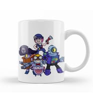 Carl Darryl Rico And Penny  Brawl Stars Kupa Bardak Porselen