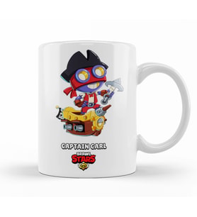 Brawl Stars Captaın Carl Kupa Bardak Porselen