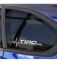 Tipo Napız Kalp Kelebek Cam için Sticker Yapıştırma