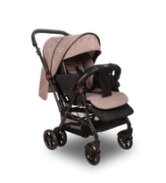 Diamond Baby Sapphire Çift Yönlü Bebek Arabası (Kahverengi)