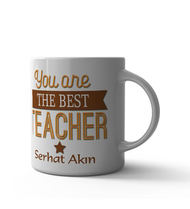Best Teacher Kupa Bardak (Çok Renkli)