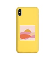 Sarı Lansman Kılıf iPhone XS Max