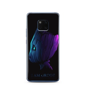 Baby Groot Tasarım Süper Şeffaf Silikon Telefon Kılıfı Huawei Mate 20 Pro 