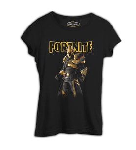 Fortnite - Ultima Knight Siyah Kadın Tshirt
