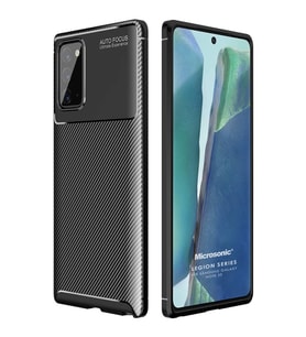 Microsonic Samsung Galaxy Note 20 Kılıf Legion Series Siyah