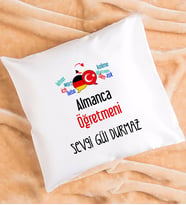Almanca Öğretmeni Hediye Yastık