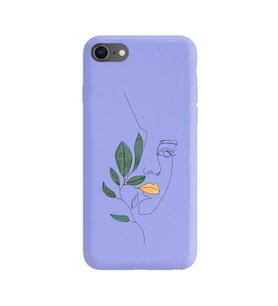 Lila Lansman Telefon Kılıfı Iphone 7