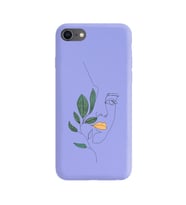 Lila Lansman Telefon Kılıfı Iphone 7