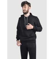Erkek Kapşonlu Uzun Kollu Sweatshirt 20Y-5200249 Siyah