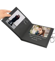 BK Gift Kendin Tasarla 12 Adet 10x15cm Fotoğraflı Beyaz Kalemli Anı Defteri, Sevgiliye Hediye, Arkadaşa Hediye, Hatıra Defteri