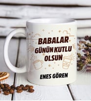 Babalar Günü Kutlu Olsun Kupa Bardak