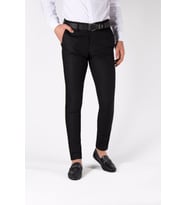 Erkek Keten Pantolon 9Y-2200196-008 Siyah