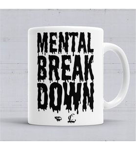 CL Mental Breakdown Kupa Bardak Porselen