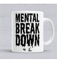 CL Mental Breakdown Kupa Bardak Porselen