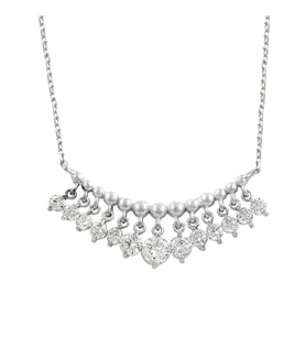 Söğütlü Silver Rodyumlu Shakira kolye