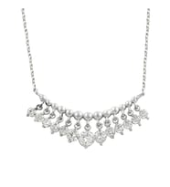 Söğütlü Silver Rodyumlu Shakira kolye