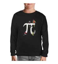 Matematik - Pi 4 Siyah Çocuk Sweatshirt