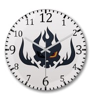 Kill La Kill Senketsu1 Duvar Saati Bombeli Gercek Cam
