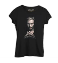 True Blood - Eric Northman Siyah Kadın Tshirt