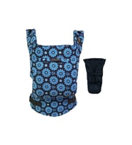 MamadusBaby Mavi Çiçekler Yenidoğan Set ADALMAM043S (Standart)