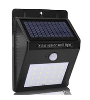 Güneş Enerjili Sensörlü 20 LED Solar Bahçe Lambası