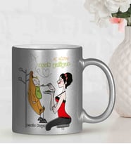 BK Gift Kişiye Özel Anneler Günü Temalı Gümüş Yaldızlı Kupa Bardak Gu9