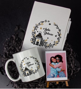 Kişiye Özel Defter Kalem Kupa Ve Fotoğraflık Seti 85990