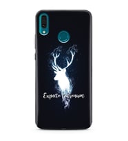 Harry Poter Tasarımlı Süper Şeffaf Silikon Telefon Kılıfı Huawei Y9 (2019)