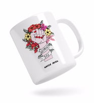 BK Gift Kişiye Özel Kadınlar Günü Beyaz Kupa Bardak-20