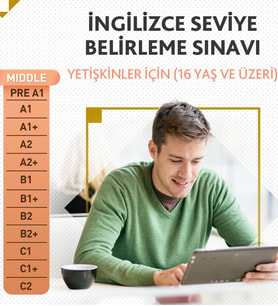 İNGİLİZCE SEVİYE BELİRLEME SINAVI (16 Yaş ve Üzeri)